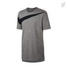 Nike Sportswear Swoosh Tee Dark Grey Heather / Black T-Shirts 856490 063 | Overkill