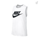 Nike Wmns Sportswear Essential Tank White / White / Black Tops 856733 100 | Overkill