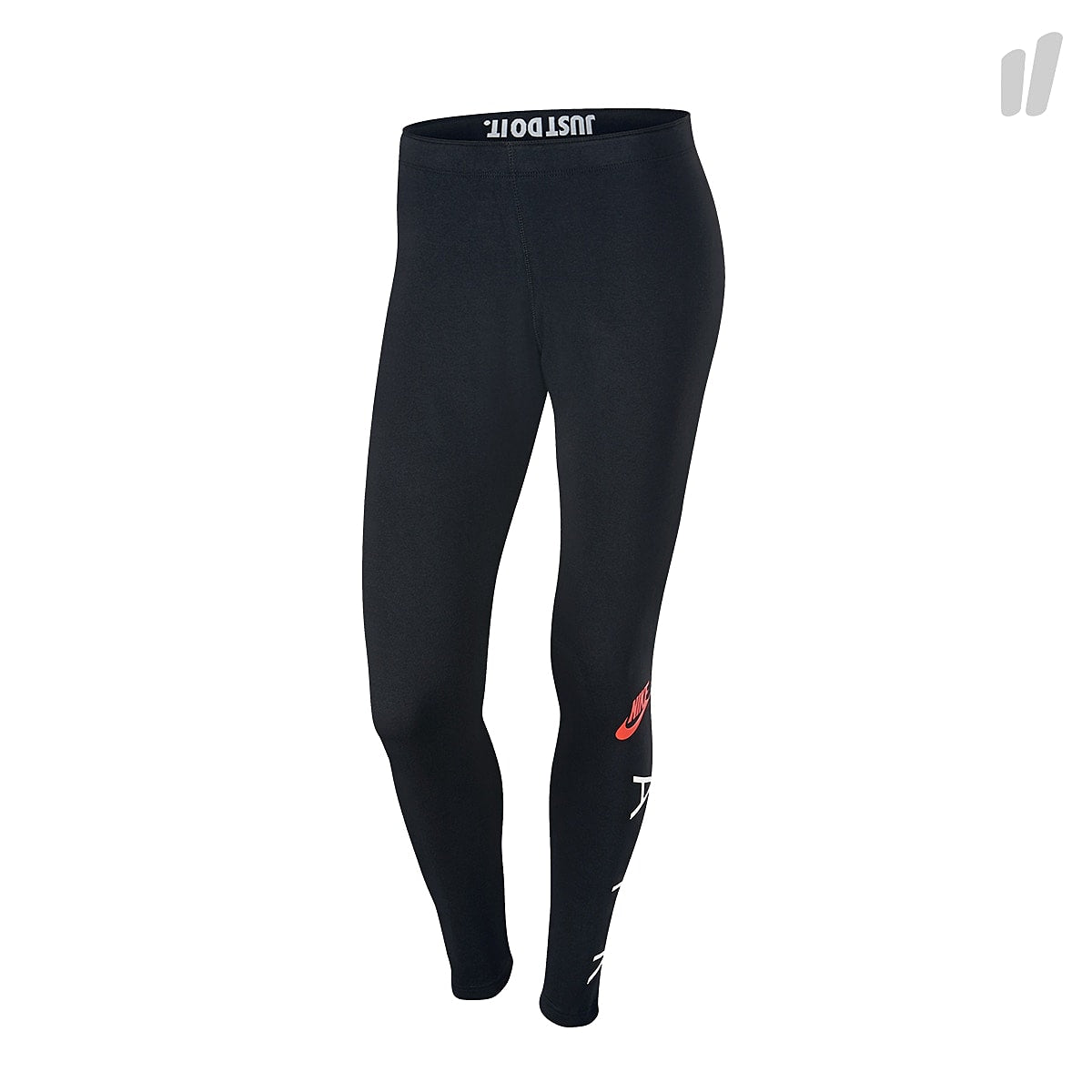 Nike Wmns Sportswear Air Leggings Black / Max Orange Sweat & Track Pants 856855 011 | Overkill