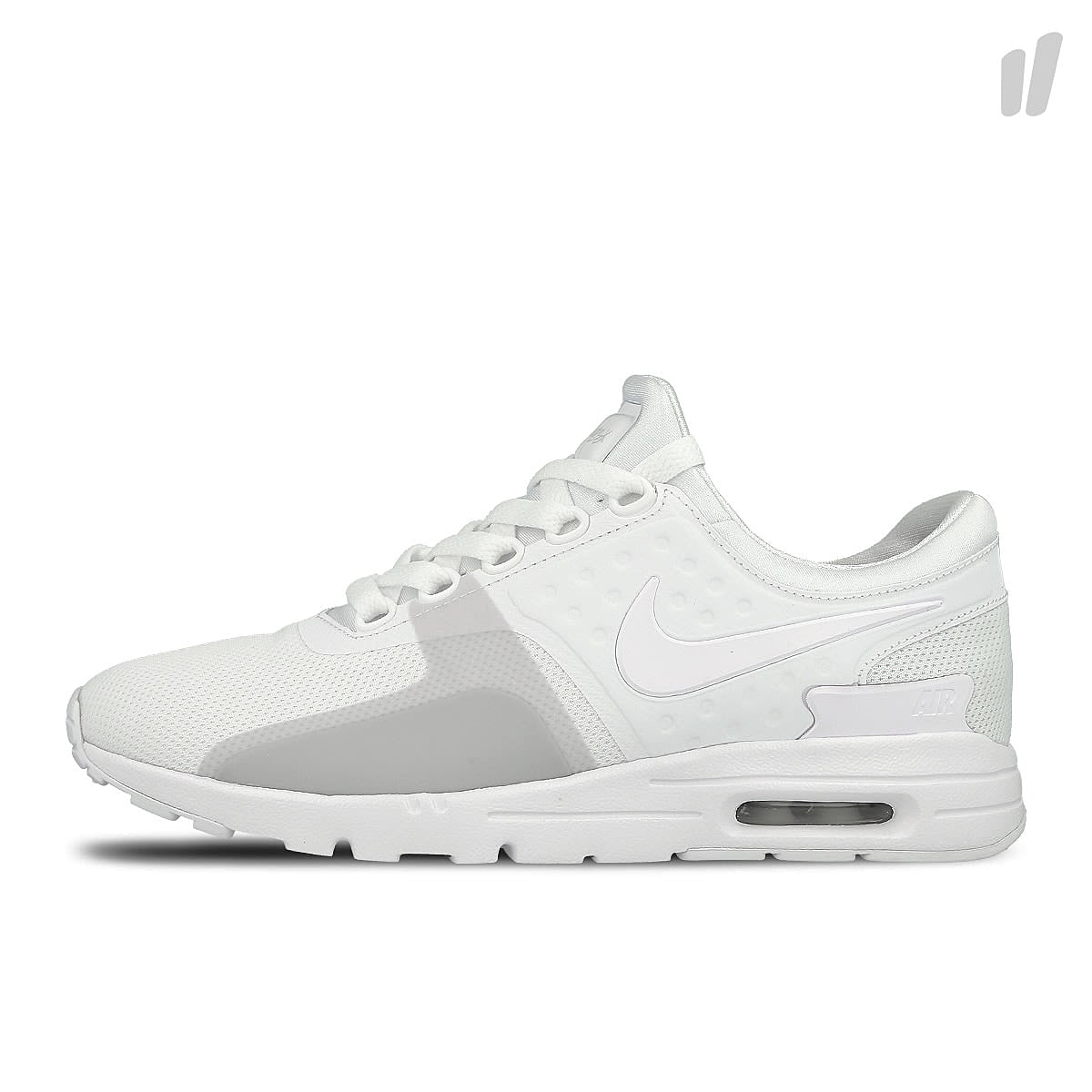 Nike wmns air max zero White-White - Pure Platinum Sneakers 857661 104 | Overkill