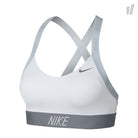 Nike Wmns Pro Indy Logo Back Bra White / Cool Grey Underwear 858583 100 | Overkill