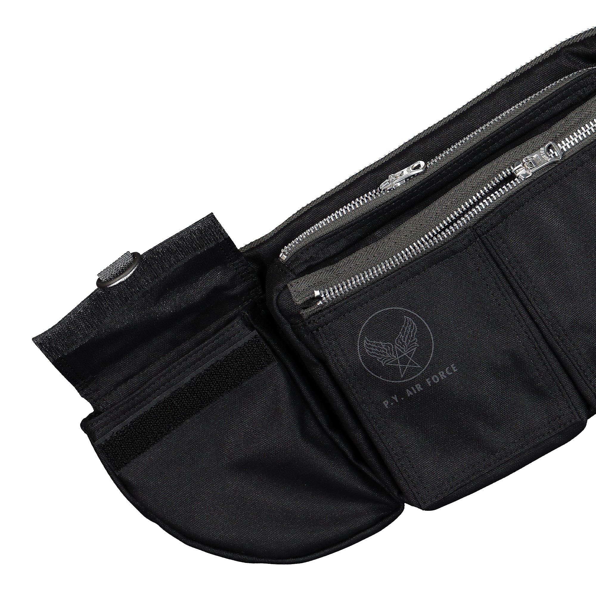 Porter-Yoshida & Co. Flying Ace Kidney Bag Black Shoulder & Cross Body Bags Detailfoto | Overkill