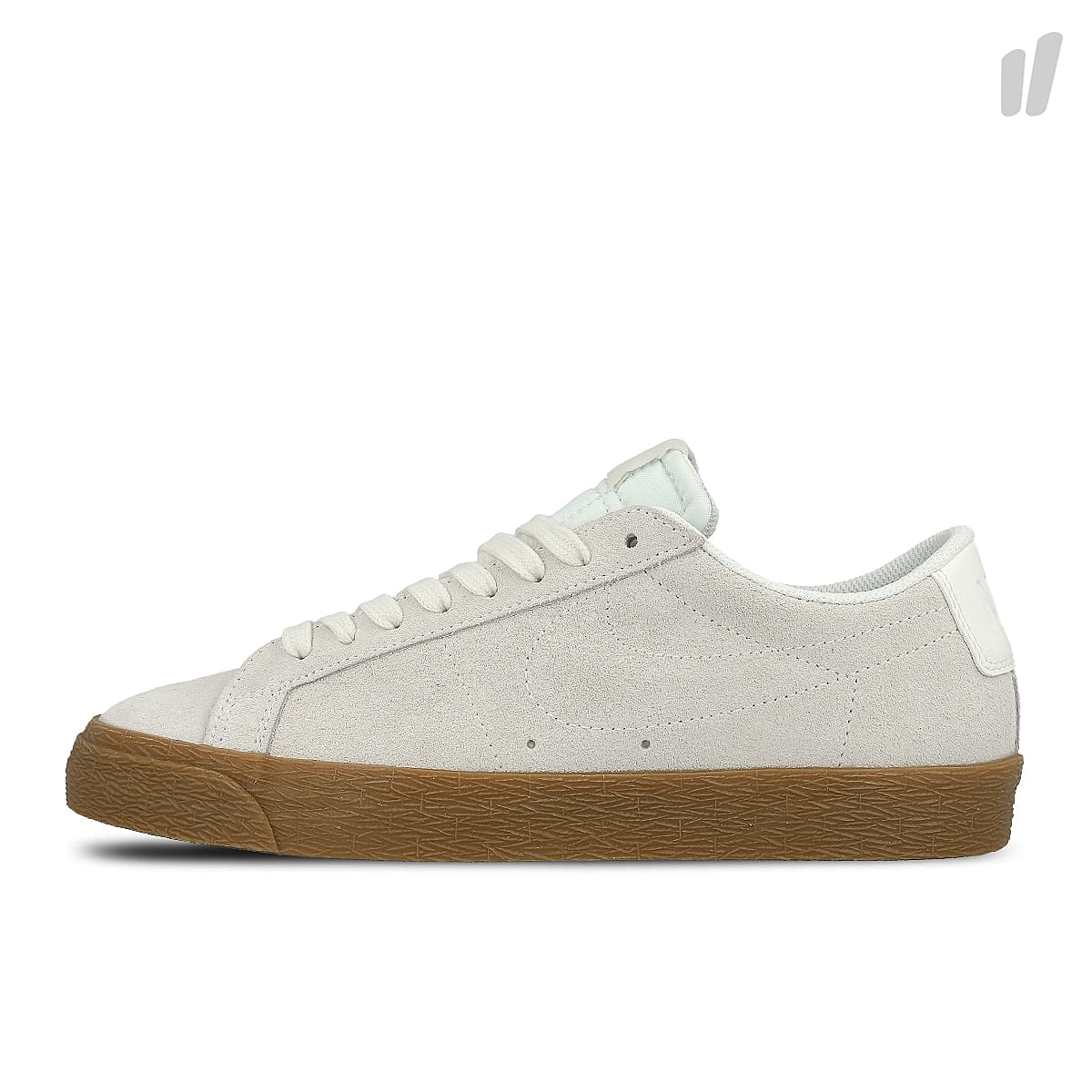 Nike sb zoom blazer low Summit White-Summit White - Gum Medium Brown Low Top Sneakers 864347 100 | Overkill
