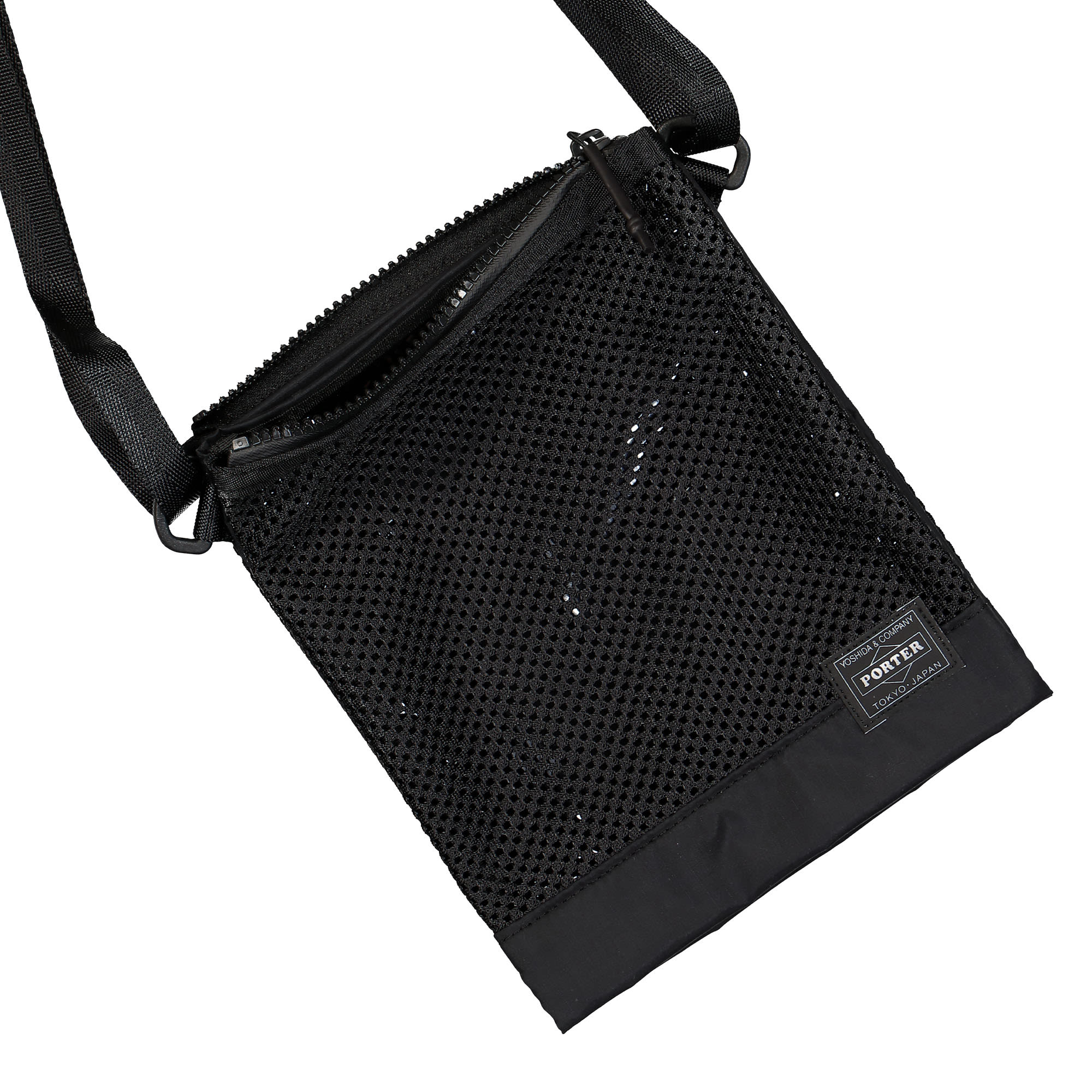 Porter-Yoshida & Co. Screen Sacoche Black Shoulder & Cross Body Bags  Material | Overkill
