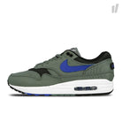 Nike air max 1 premium Clay Green-Hyper Royal - White - Black Low Top Sneakers 875844 300 | Overkill