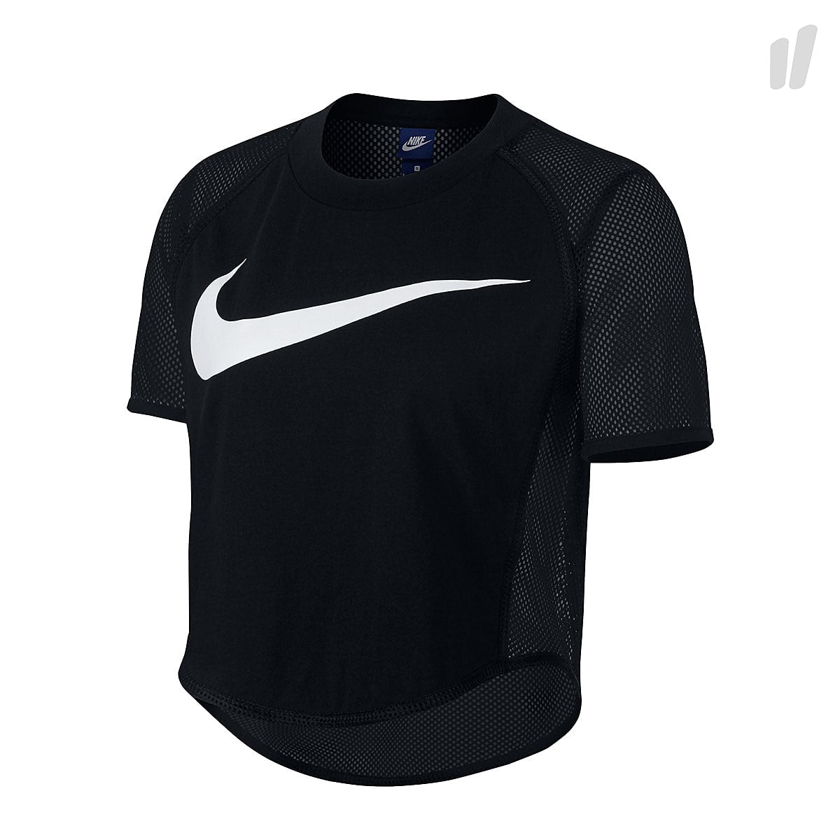 Nike Wmns Sportswear Top Black / White Tops 876653 010 | Overkill