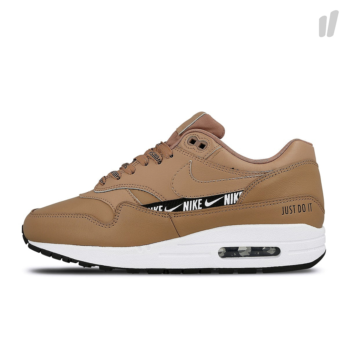 Nike wmns air max 1 se Desert Dust-Desert Dust - Black - White Low Top Sneakers 881101 201 | Overkill