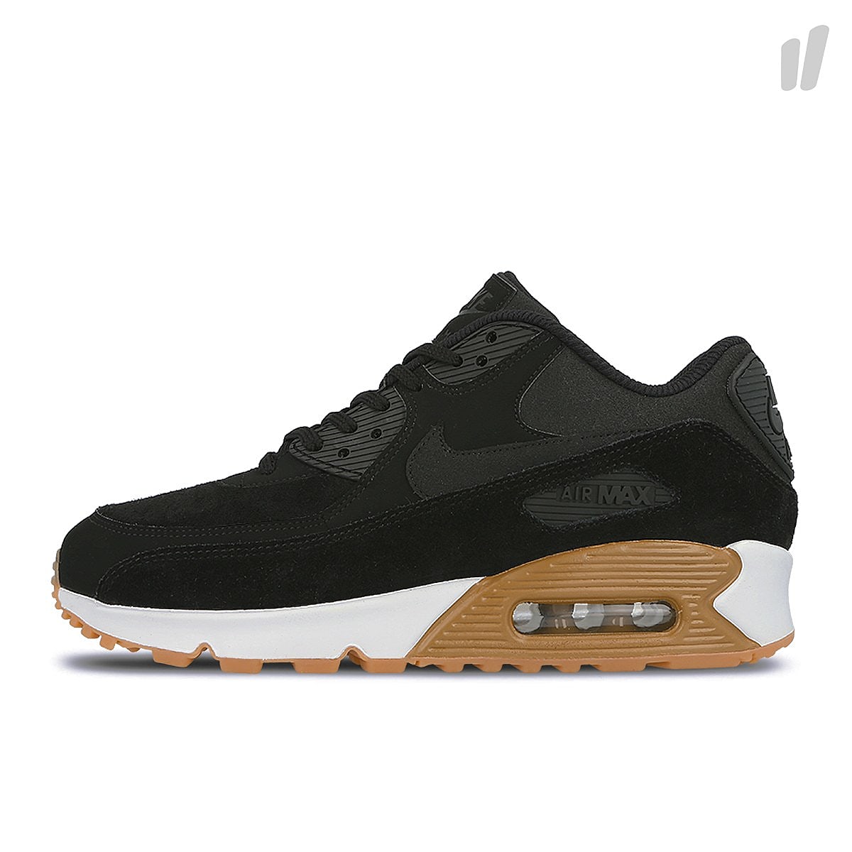 Nike wmns air max 90 se Black / Black - Gum Light Brown Sneakers 881105 003 | Overkill