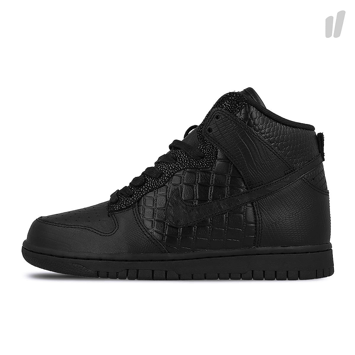 Nike wmns dunk hi lx Black / Black - Ivory High Top Sneakers 881233 001 | Overkill