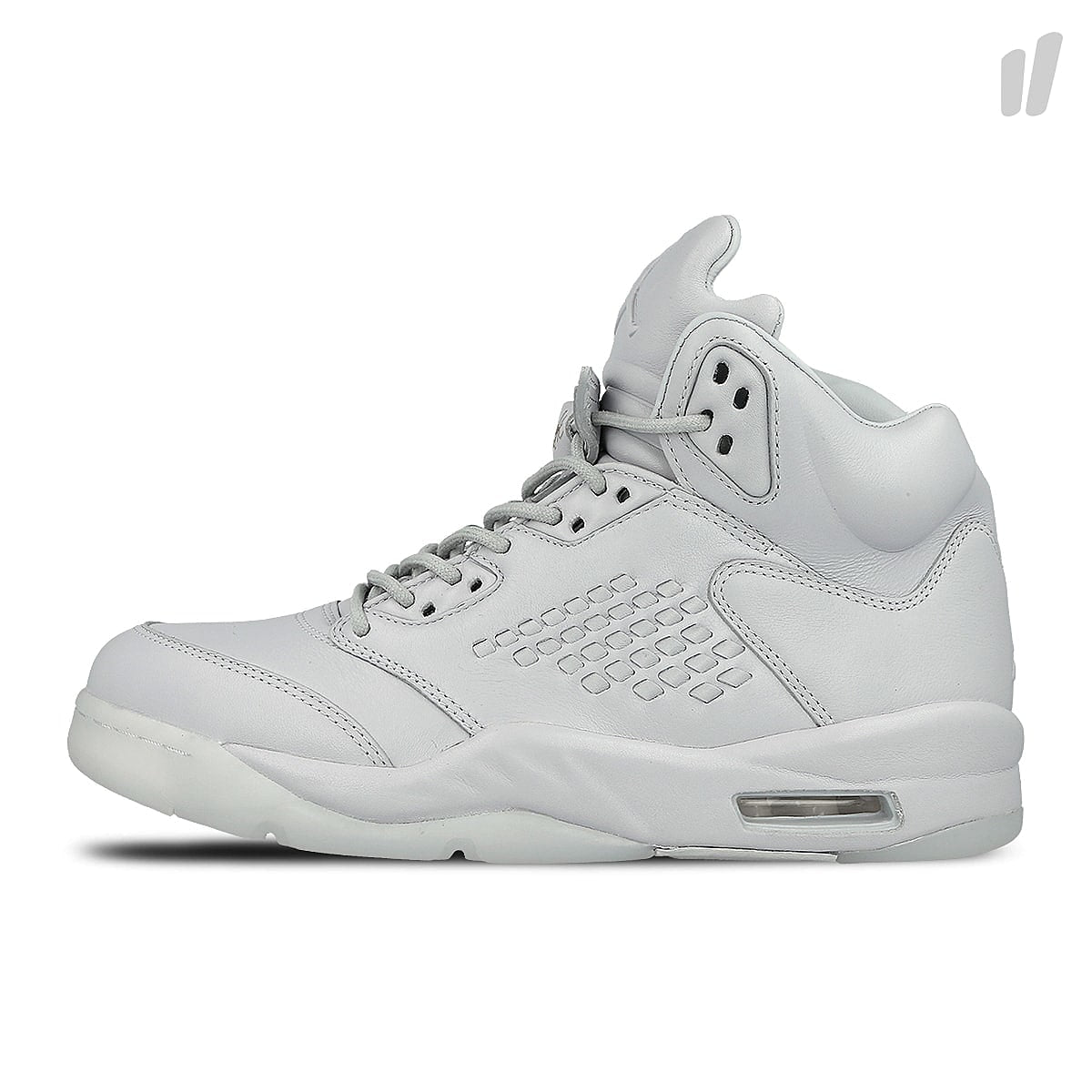 Jordan Air Jordan 5 Retro Premium Pure Platinum / Pure Platinum High Top Sneakers 881432 003 | Overkill