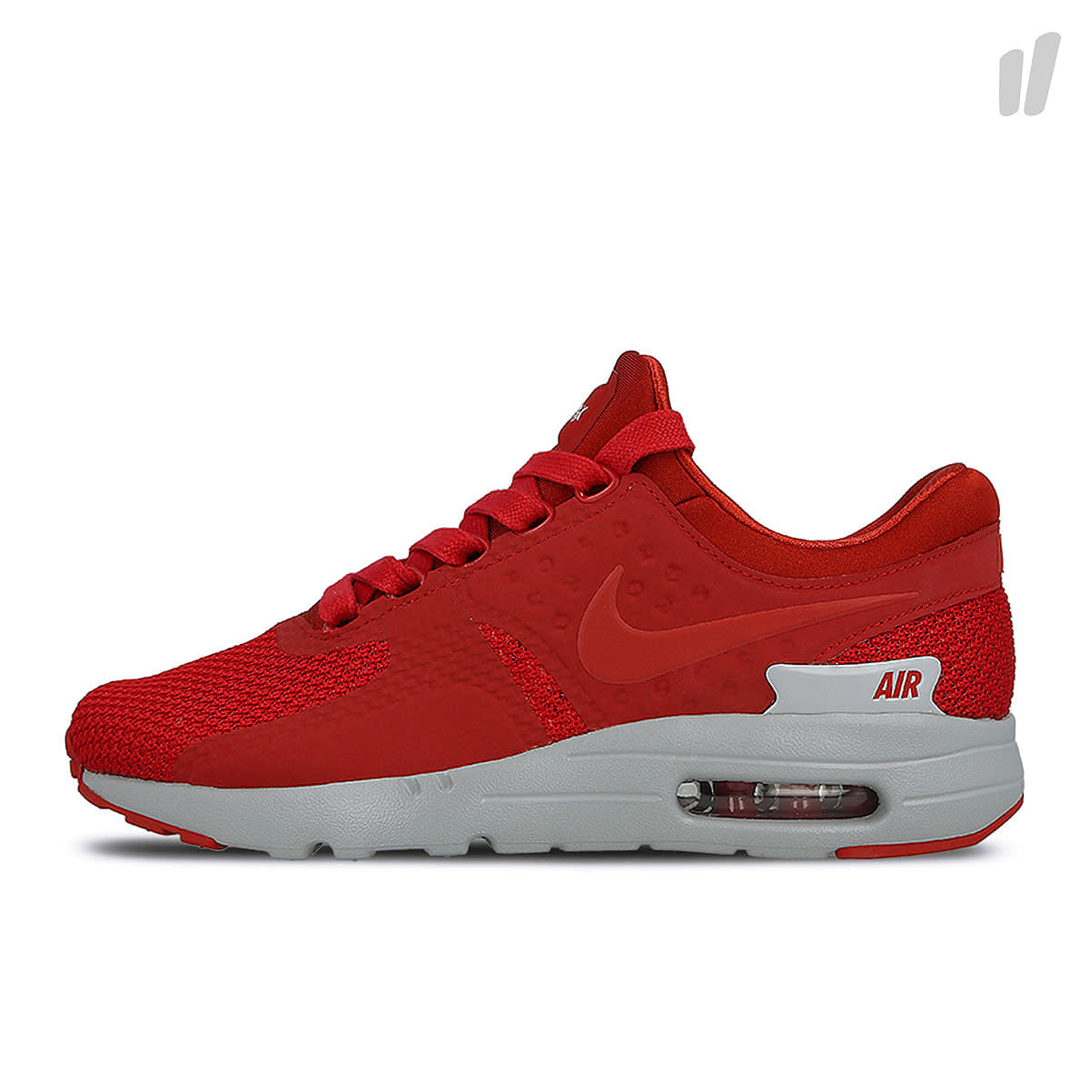 Nike air max zero premium Gym Red / Gym Red - Wolf Grey Sneakers 881982 600 | Overkill