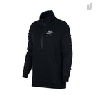 Nike Wmns Sportswear Rally Hoodie Black / Black Hoodies 885715 010 | Overkill