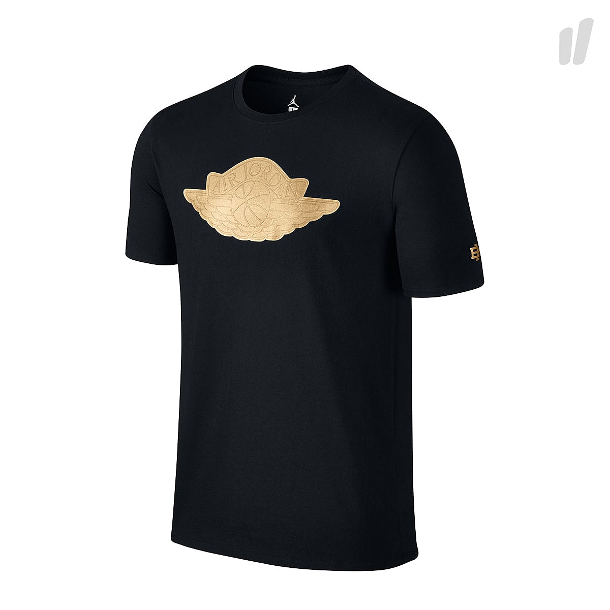 Jordan Air Jordan BHM Wings Tee Black / Metallic Gold T-Shirts 886616 010 | Overkill