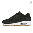 Nike wmns air max 90 premium Black / Black - Gum Yellow - White Sneakers 896497 002 | Overkill