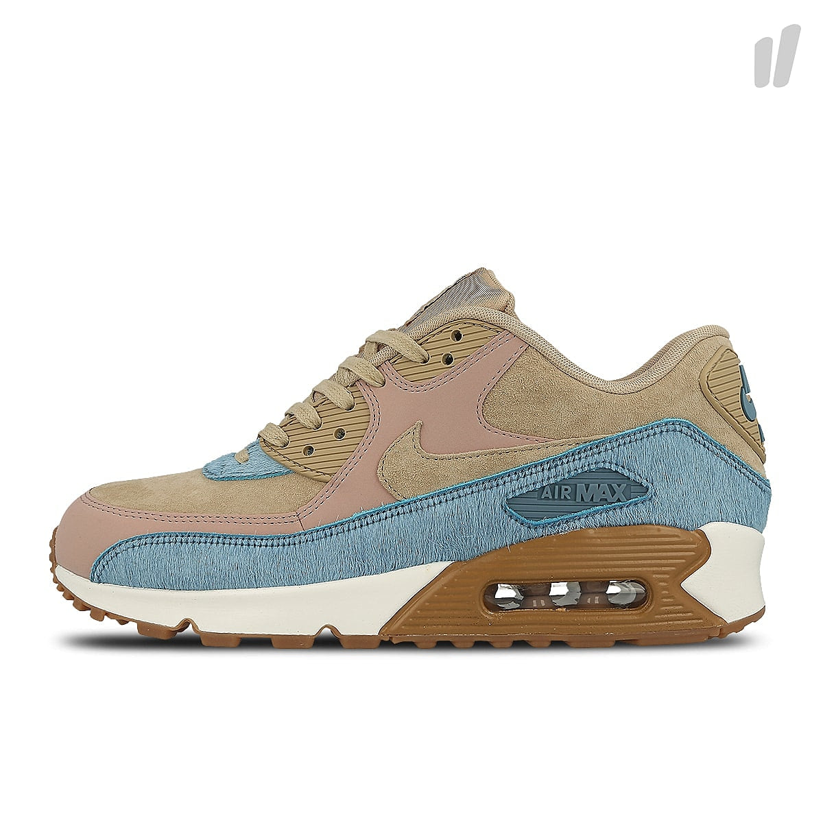 Nike wmns air max 90 lx Mushroom-Mushroom - Smokey Blue Sneakers 898512 200 | Overkill