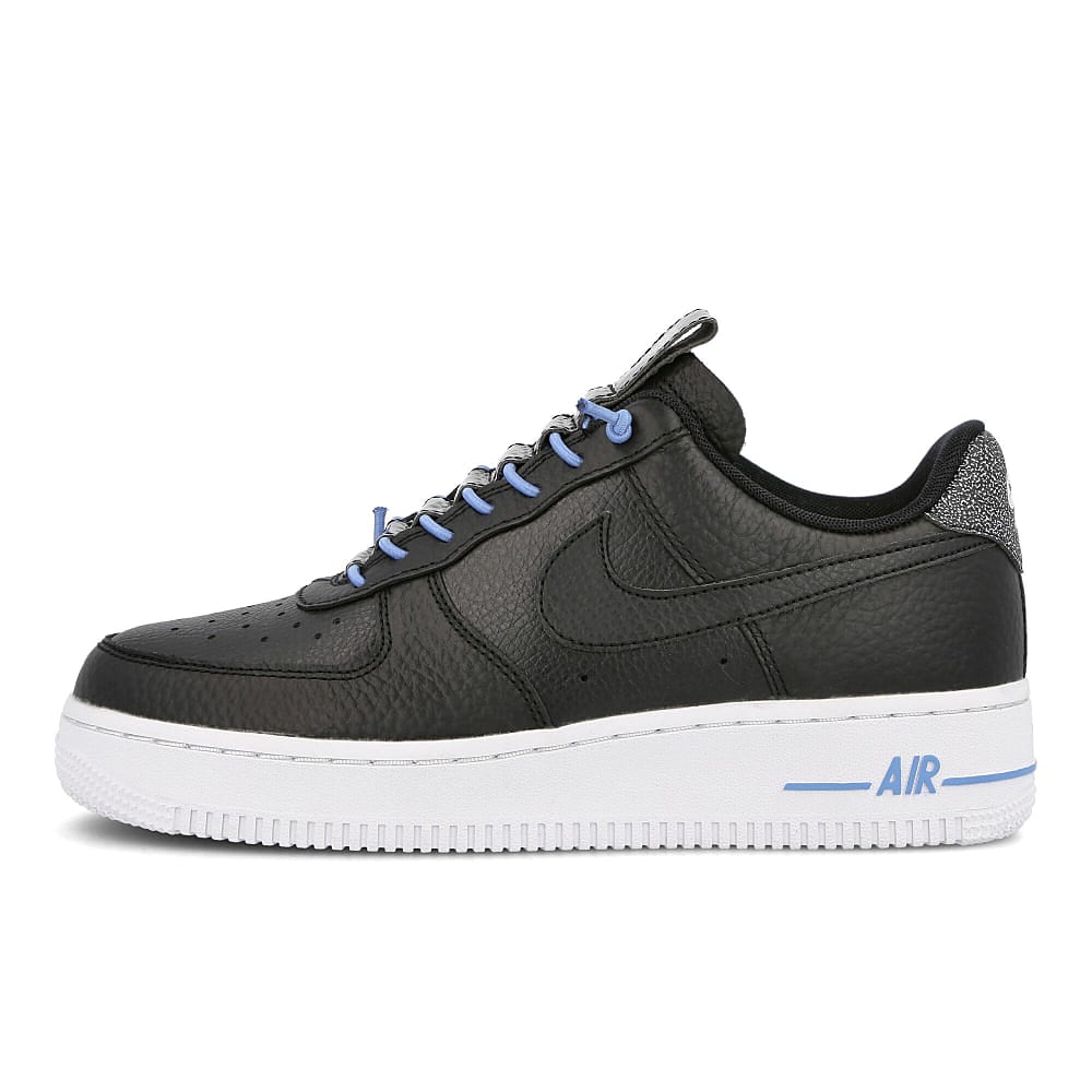 Nike wmns air force 1 07 lx Black-Black - Light Blue - White Sneakers 898889 015 | Overkill