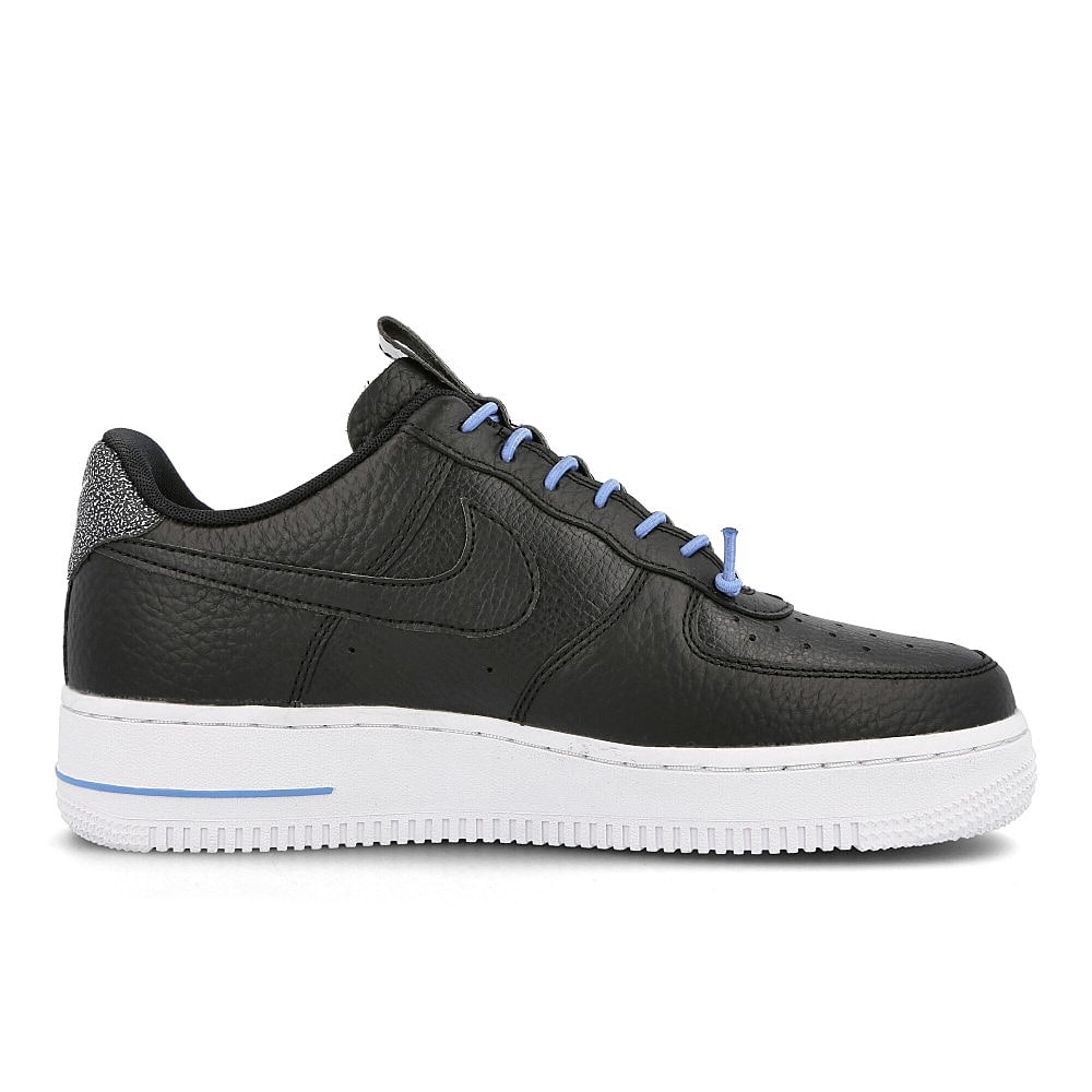 Nike wmns air force 1 07 lx Black-Black - Light Blue - White Sneakers  Silhouette | Overkill
