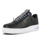 Nike wmns air force 1 07 lx Black-Black - Light Blue - White Sneakers  Close Up | Overkill