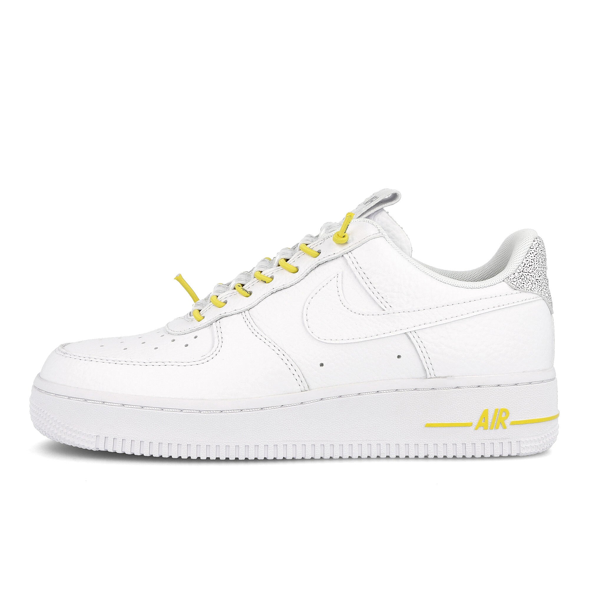 Nike wmns air force 1 07 lx White / White - Chrome Yellow - Black  898889 104 | Overkill