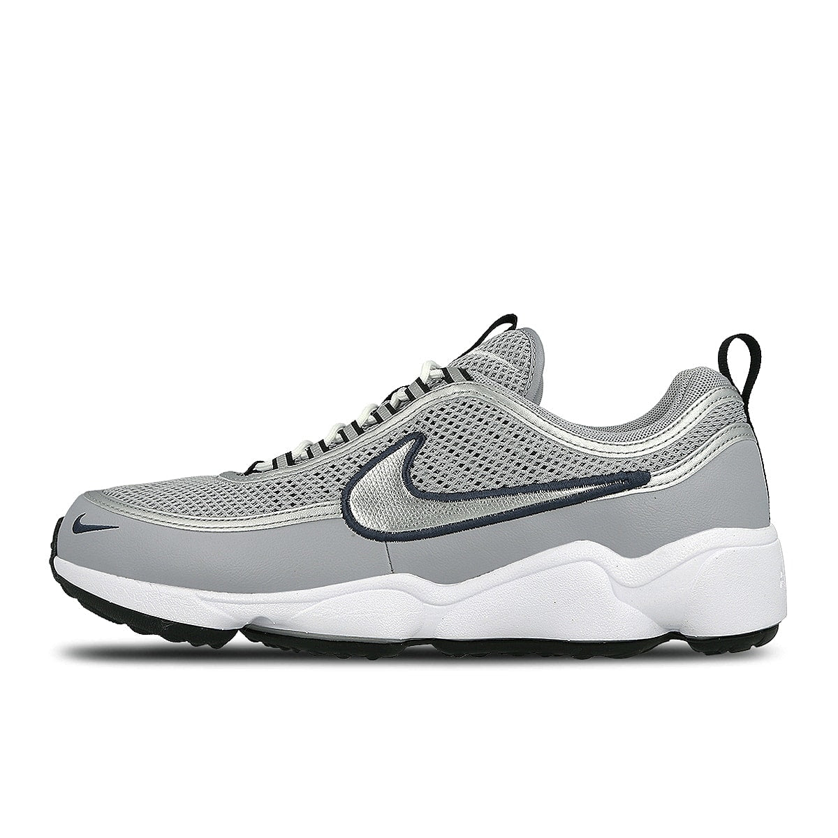 Nike wmns air zoom spiridon Wolf Grey-Metallic Silver - Black Sneakers 905221 001 | Overkill
