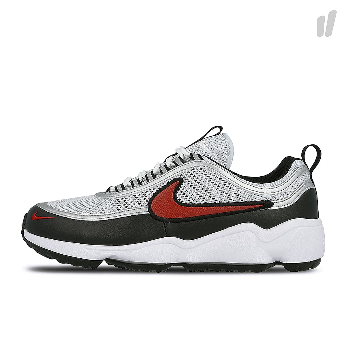 Nike wmns air zoom spiridon Pure Platinum-Desert Red - White - Black Sneakers 905221 002 | Overkill
