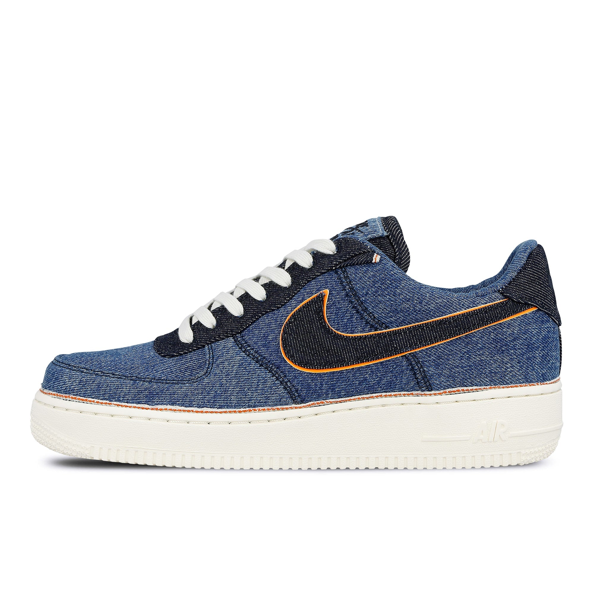 Nike air force 1 '07 premium Stonewash Blue-Dark Obsidian Low Top Sneakers 905345 403 | Overkill