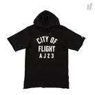 Jordan Air Jordan Sportswear Short-Sleeve Hooded Top Black / White Shorts 911317 010 | Overkill