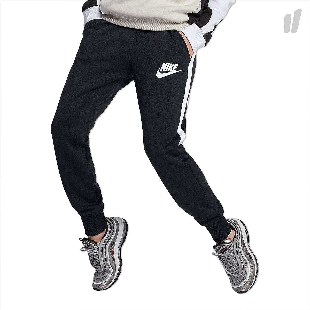 Nike Wmns Sportswear Pants Black / White Casual Pants 912877 010 | Overkill