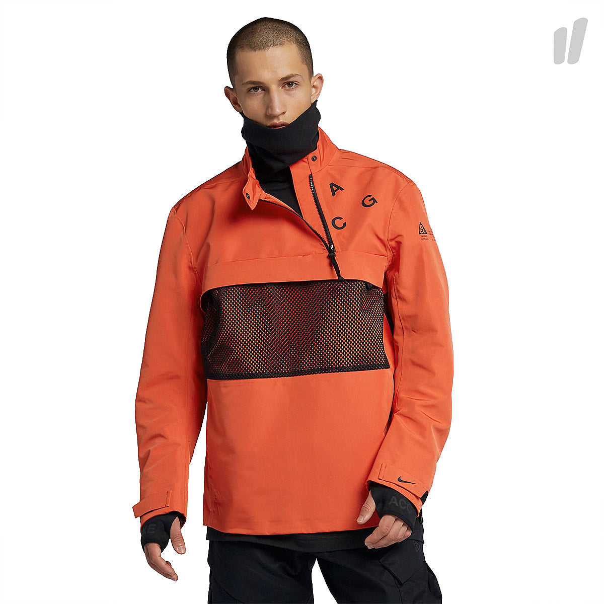 Nike ACG PO Shell Team Orange / Black Windbreaker 914477 891 | Overkill