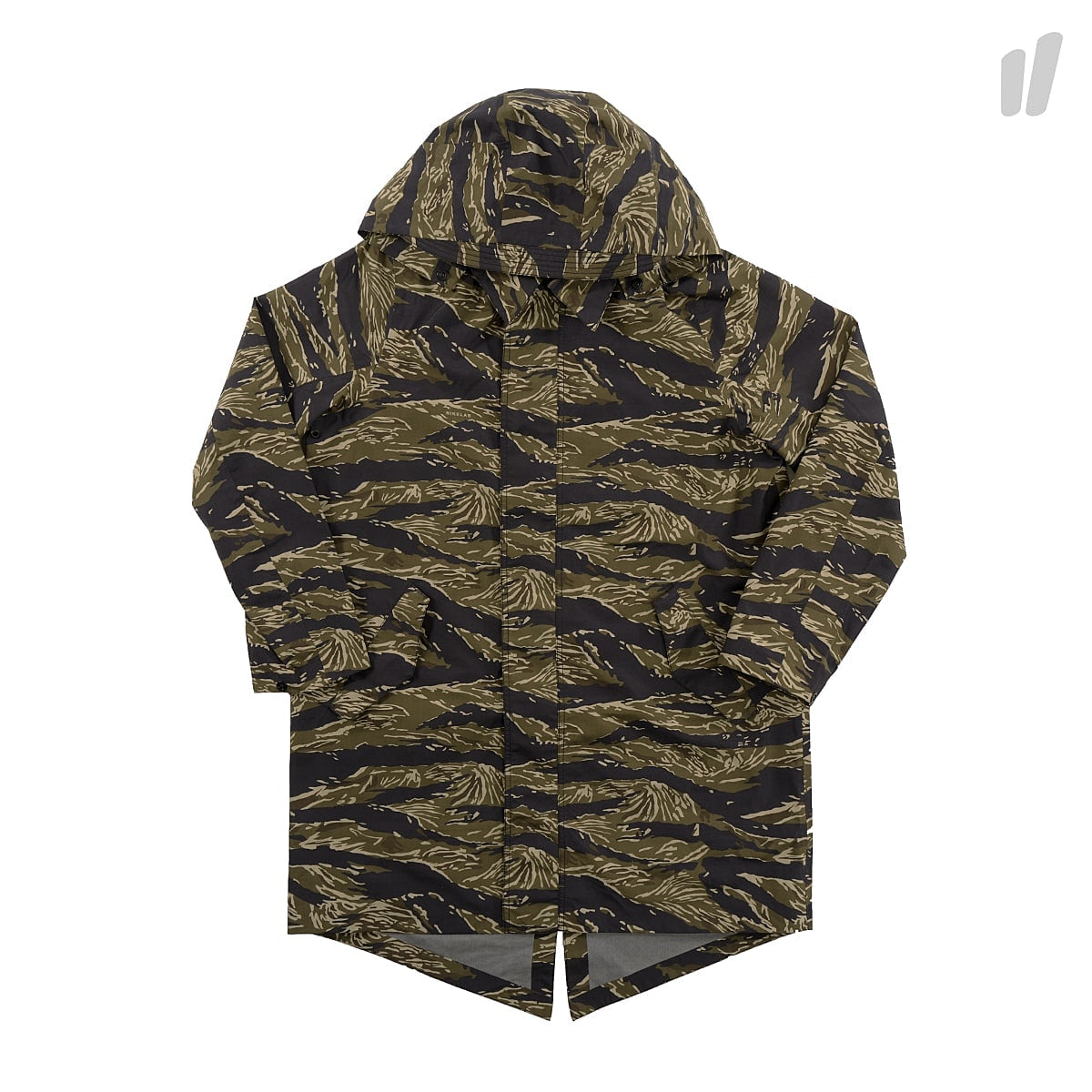 Nike Tiger Camo Parka AOP Khaki / Golden Beige / Gorge Green / Black Parkas 916430 235 | Overkill