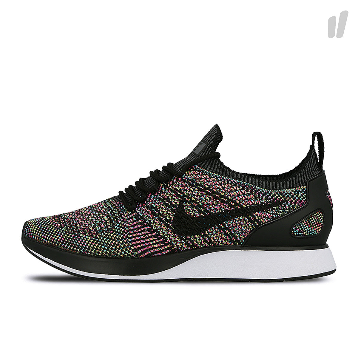 Nike wmns air zoom mariah flyknit racer premium White / Black - Volt - Chlorine Blue Sneakers 917658 101 | Overkill