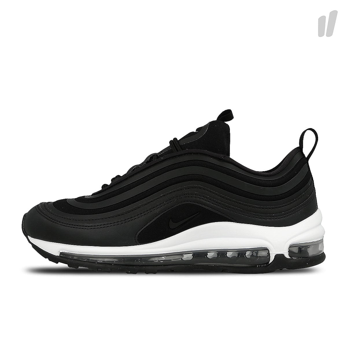 Nike wmns air max 97 ultra `17 Black / Black - White Sneakers 917704 008 | Overkill