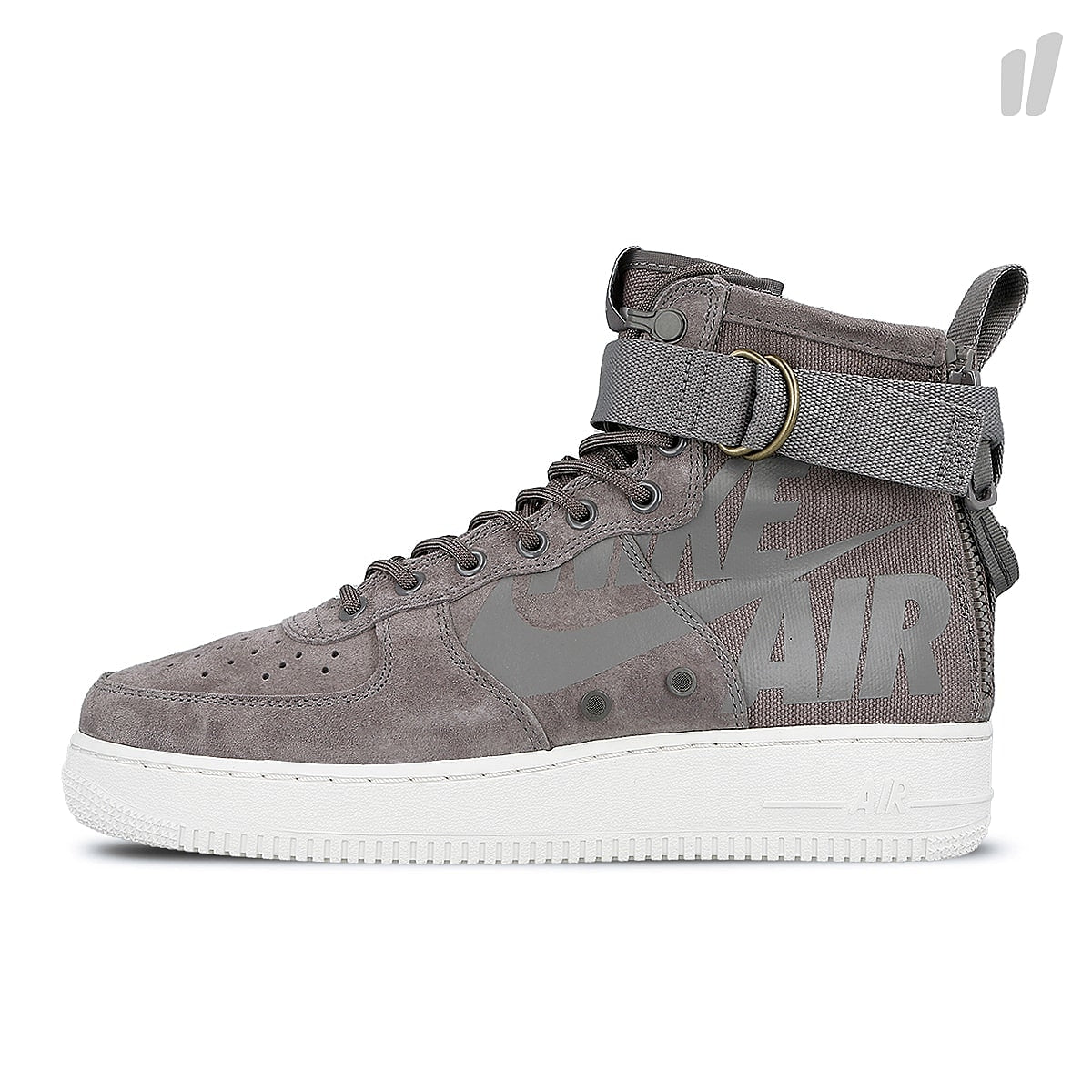 Nike sf air force 1 mid Gunsmoke-Gunsmoke - Wolf Grey - Summit White Sneakers 917753 007 | Overkill