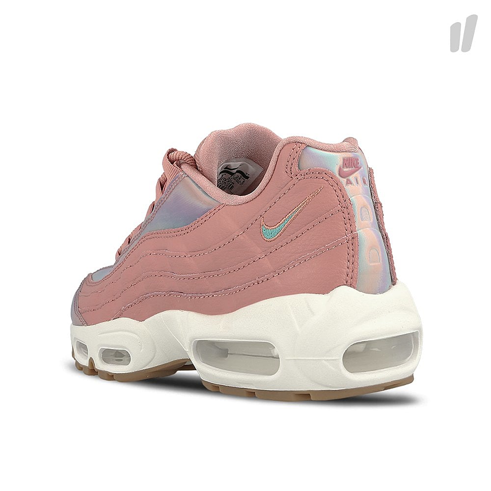 Nike wmns air max 95 se Red Stardust-Washed Teal - Sail Sneakers  Material | Overkill