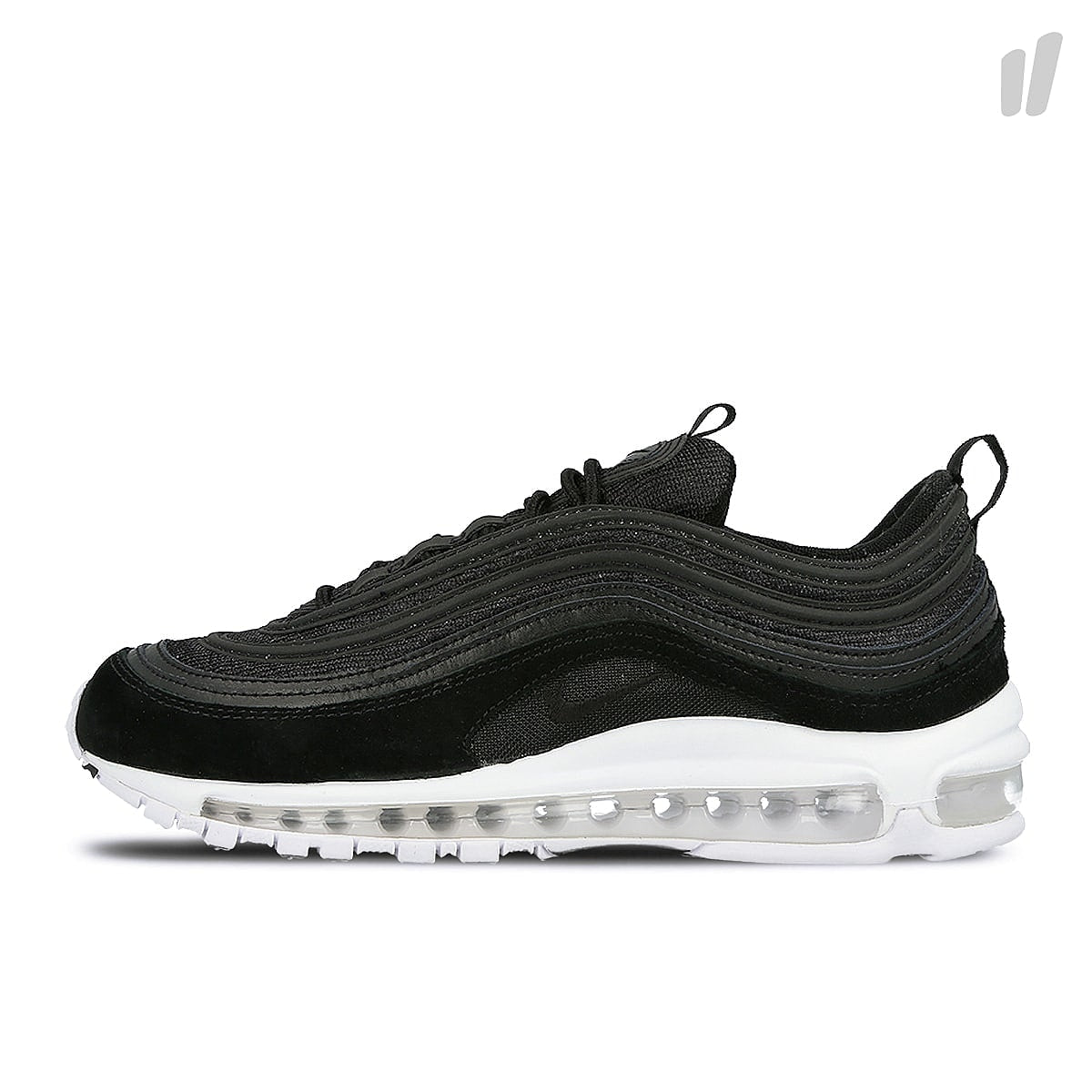 Nike air max 97 Black / Black - White Sneakers 921826 003 | Overkill