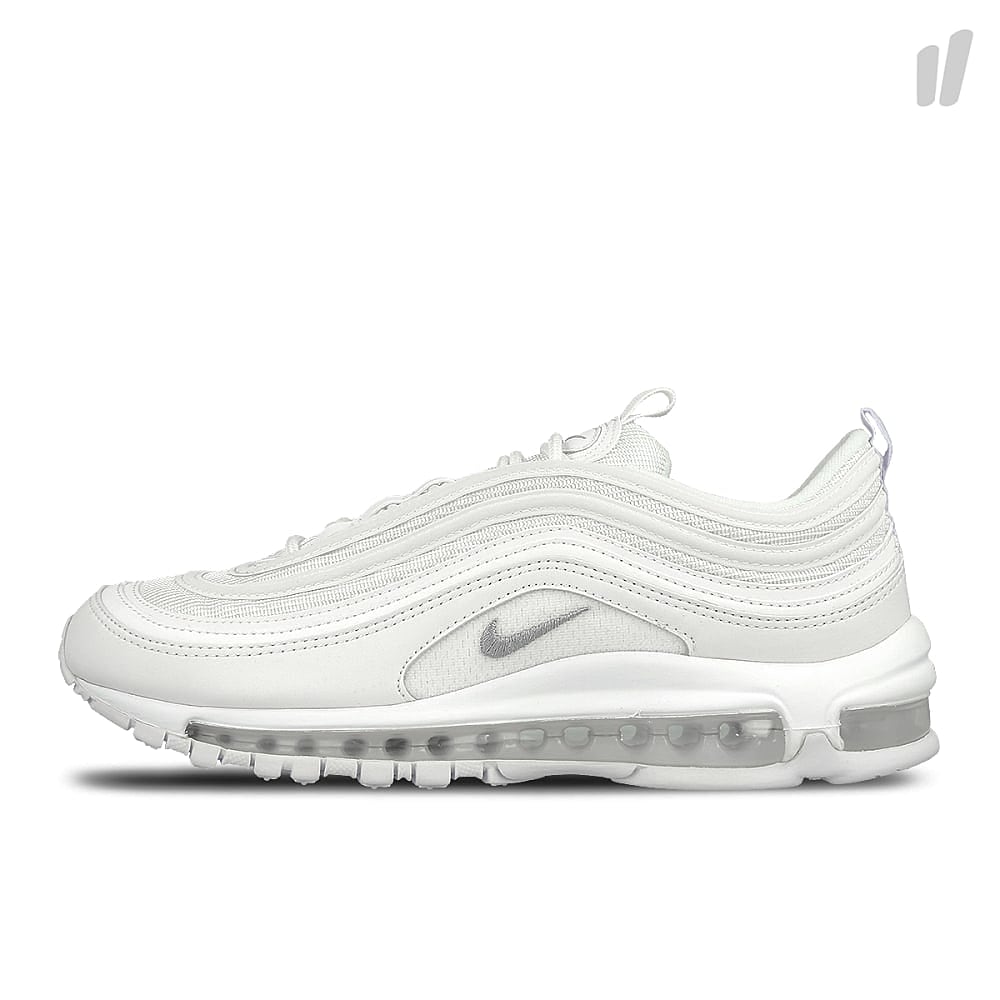Nike air max 97 White / Wolf Grey - Black Sneakers  Silhouette | Overkill