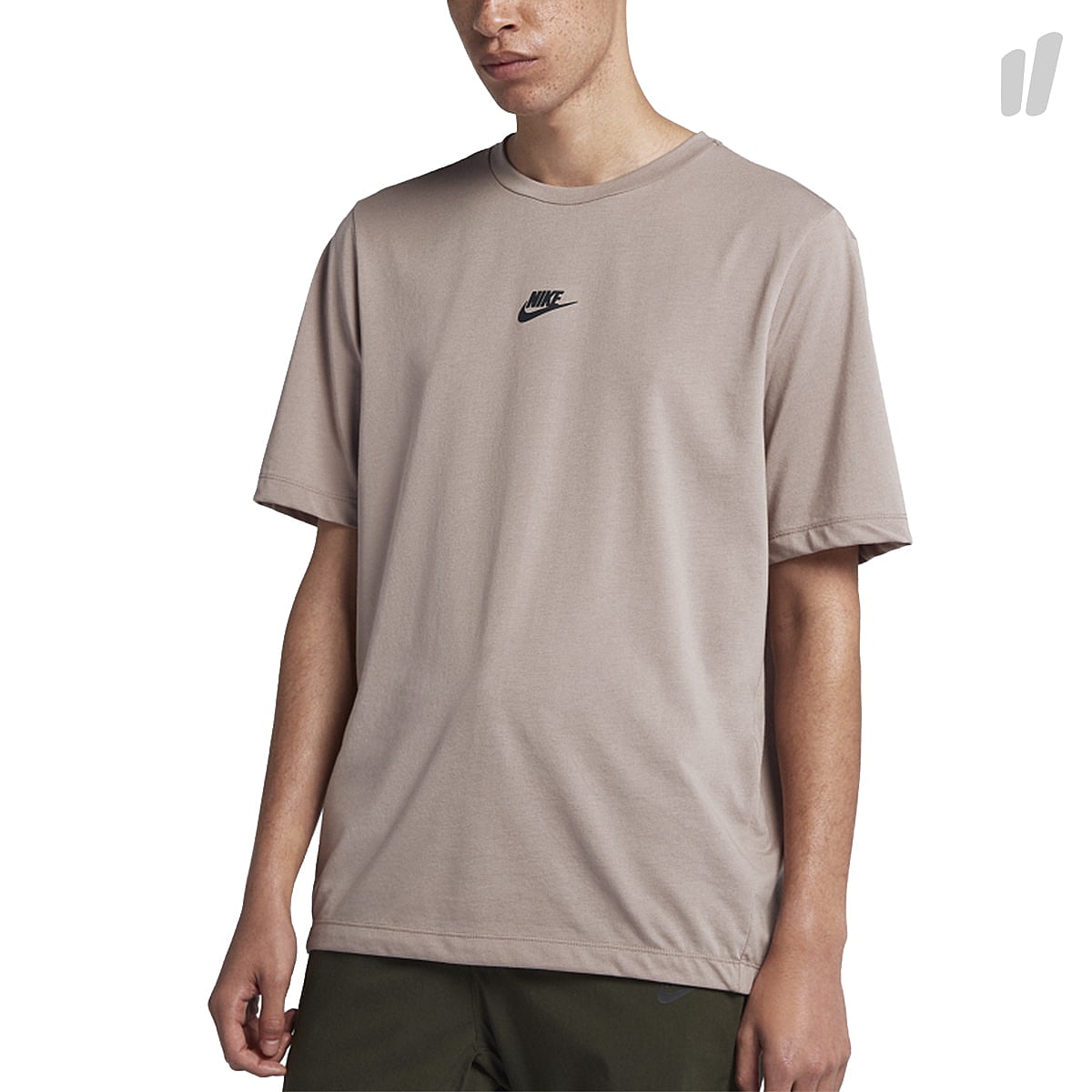 Nike Sportswear Tee Diffused Taupe / Black T-Shirts 928623 229 | Overkill