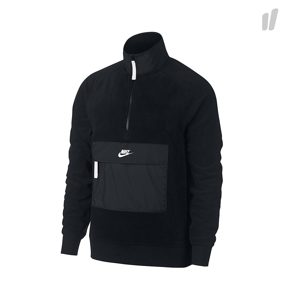 Nike Winter Zip Sweater Black / Black / White Sweatshirts 929097 010 | Overkill