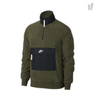 Nike Winter Zip Sweater Olive Canvas / Black / White Sweatshirts 929097 395 | Overkill
