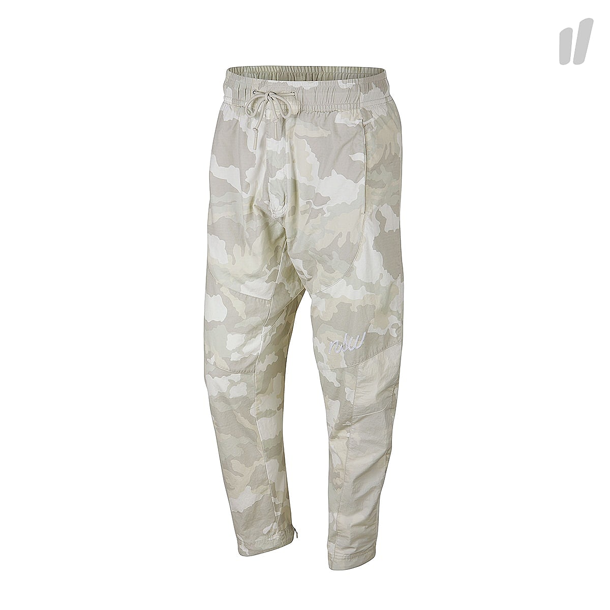 Nike Camo Woven Pant Summit White / Light Bone / Light Bone / White Sweat & Track Pants 930253 121 | Overkill