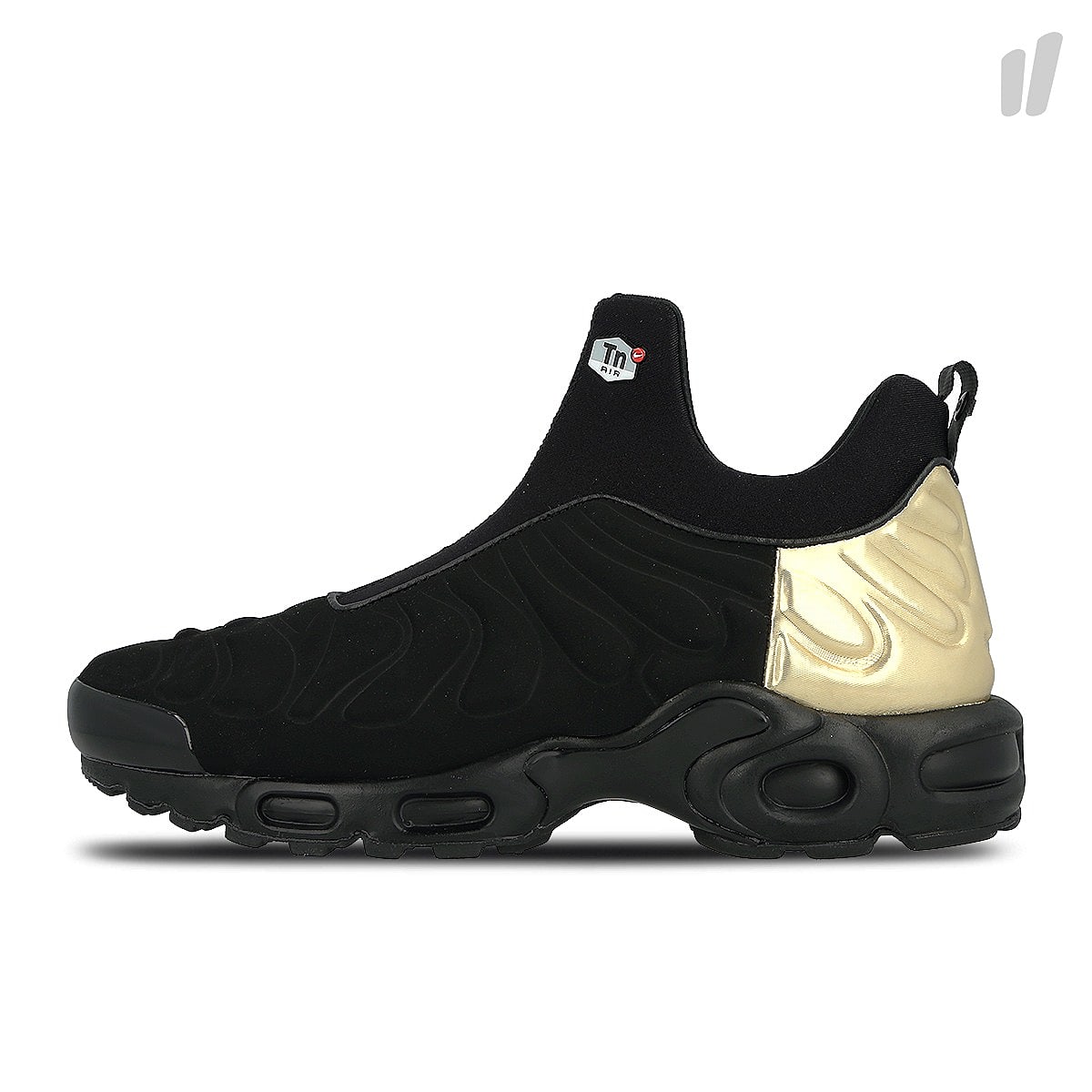 Nike wmns air max plus slip sp Black-Metallic Gold - Black Sneakers 940382 001 | Overkill