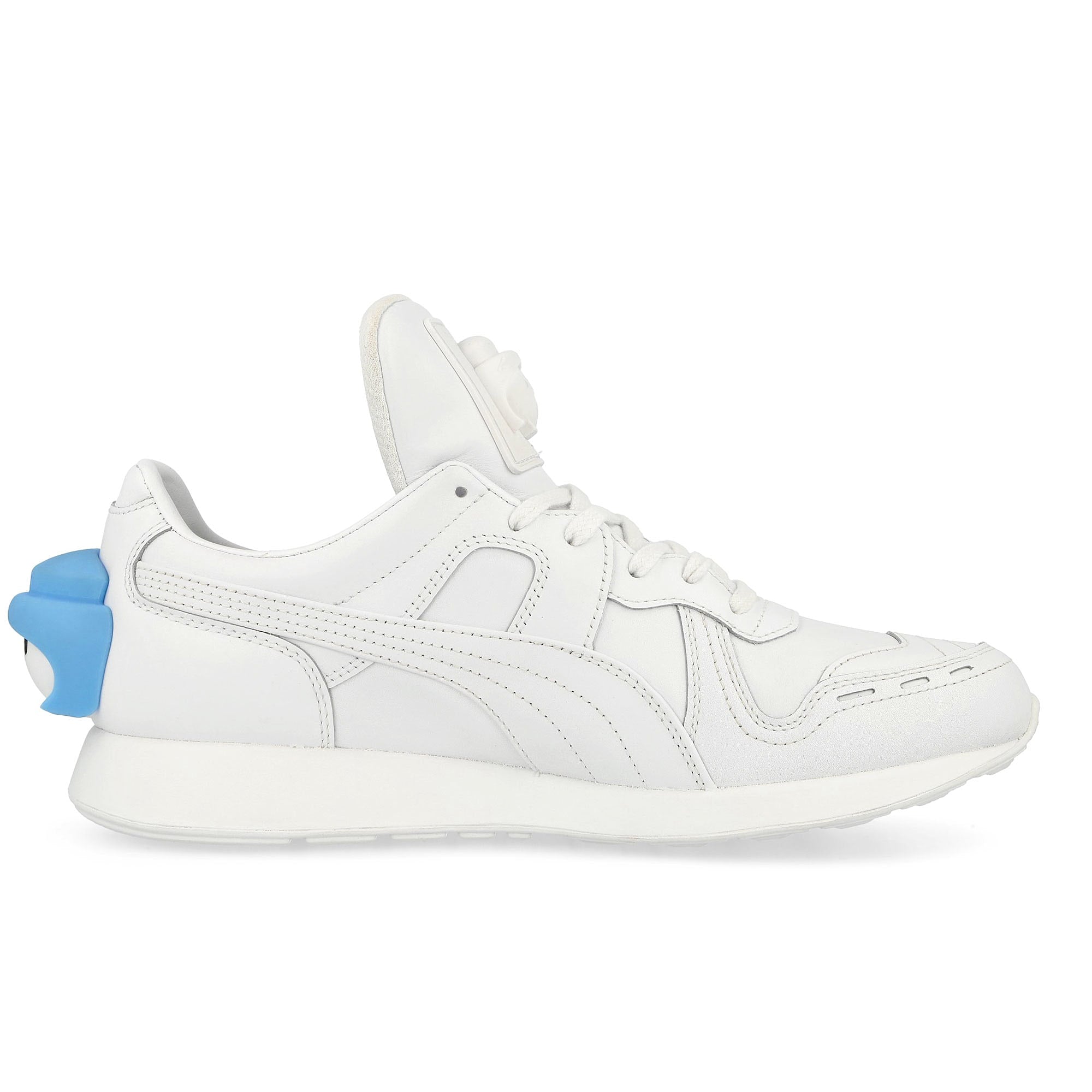 Puma RS 100 White Low Top Sneakers  Silhouette | Overkill