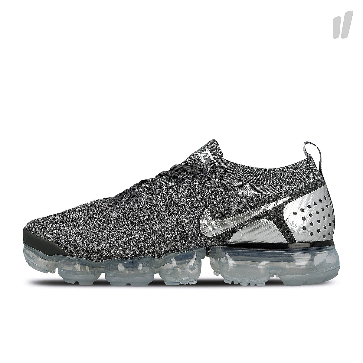 Nike air vapormax flyknit 2 Dark Grey-Chrome - Dark Grey - Cool Grey Low Top Sneakers 942842 014 | Overkill