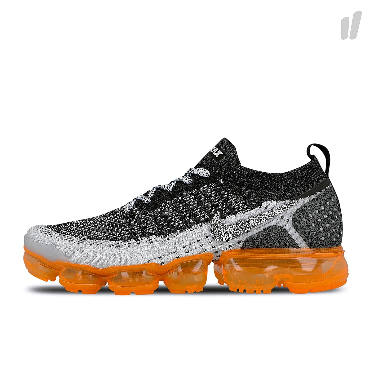 Nike air vapormax flyknit 2 White / White - Black - Total Orange Sneakers 942842 106 | Overkill