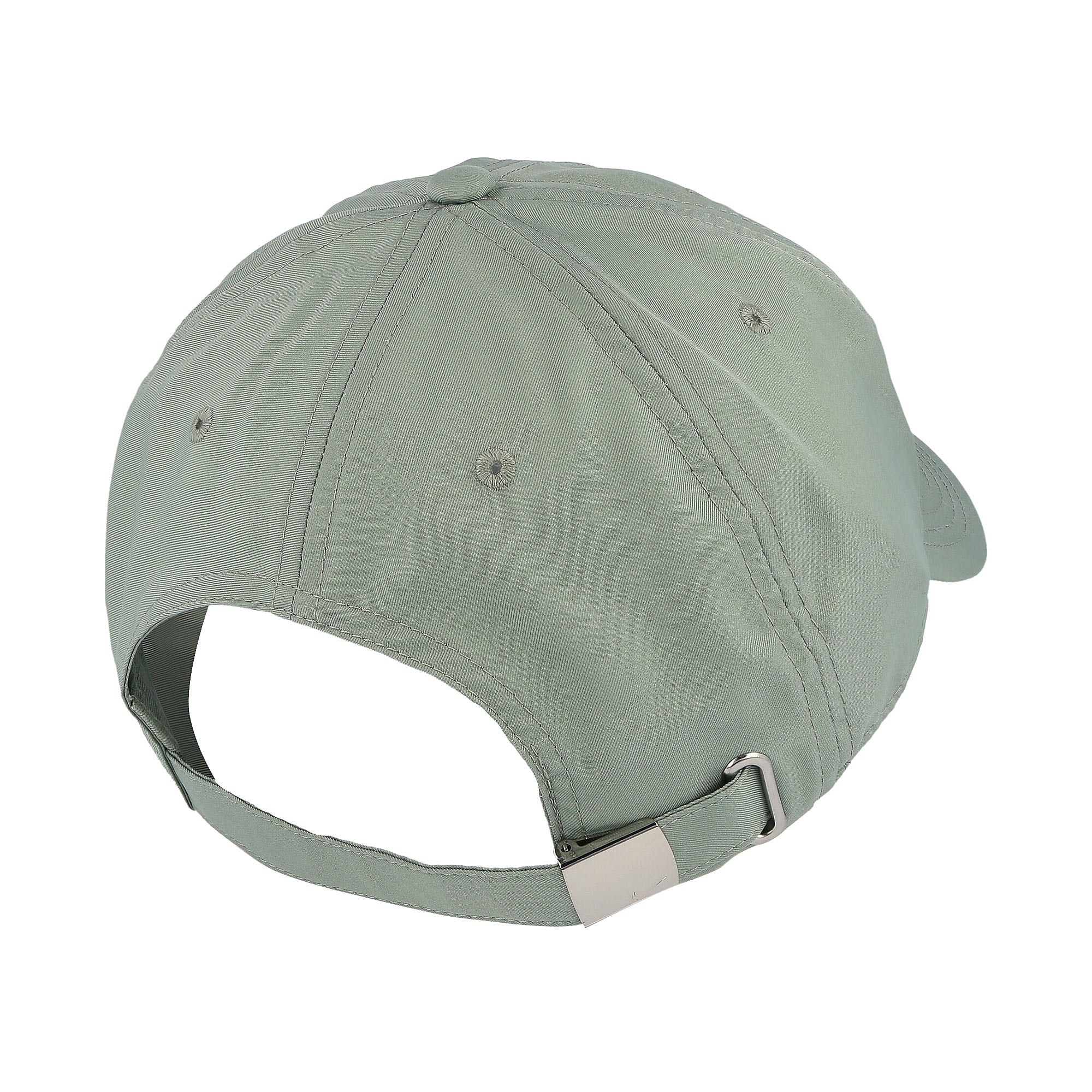 Nike NSW Heritage86 Metal Swoosh Cap Jade Smoke / Metallic Silver Caps Detail view 1 | Overkill