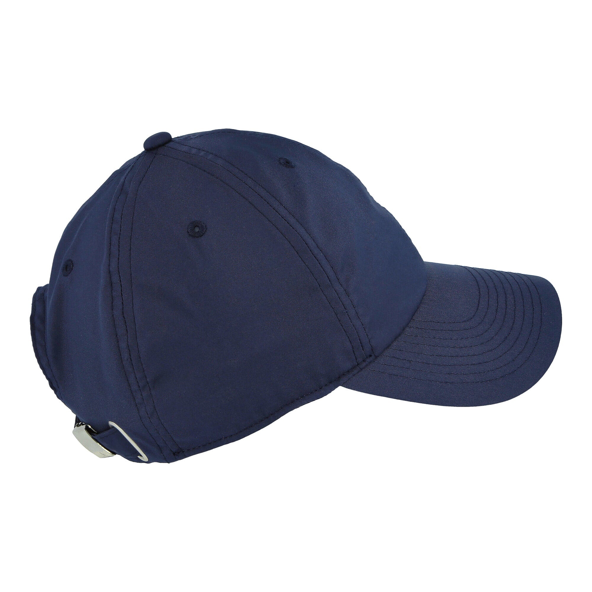 Nike NSW Heritage86 Metal Swoosh Cap Obsidian / Metallic Silver Caps Close-up | Overkill