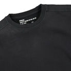 Maharishi Vintage Panther Patch Crew Sweat Black Sweatshirts Close-up | Overkill