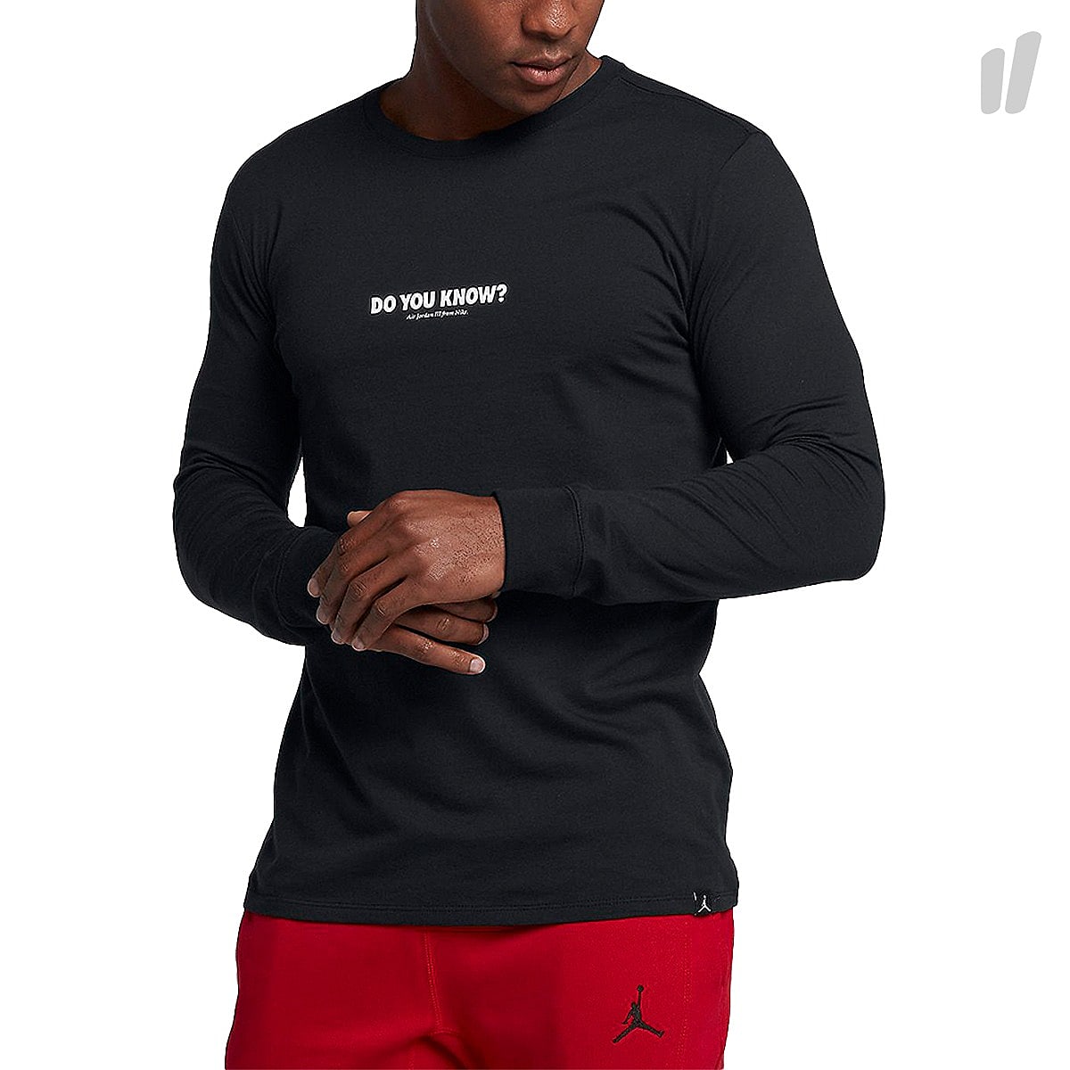 Jordan Air Jordan CNXN 3 Longsleeve Tee Black / White Longsleeves 943938 010 | Overkill