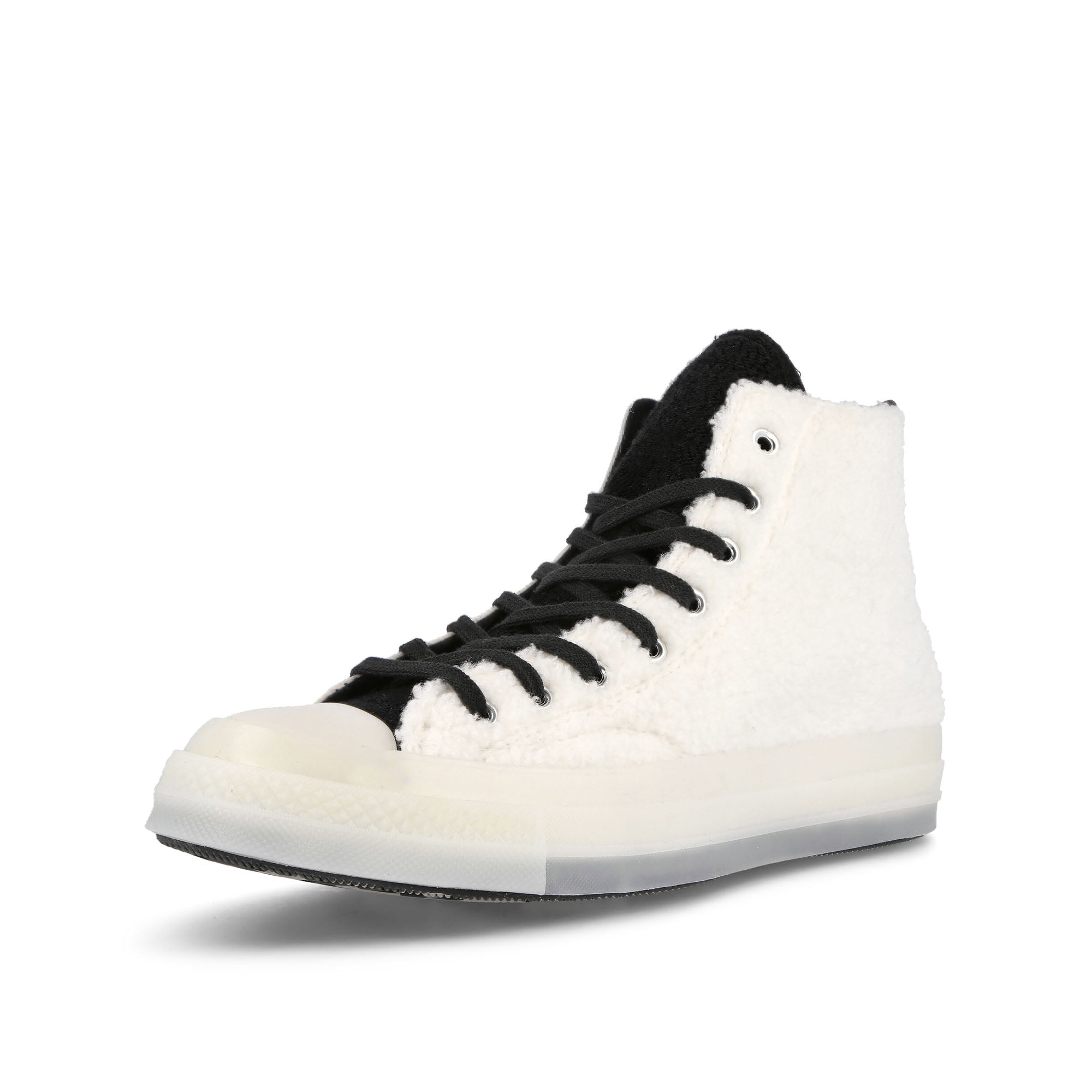 Converse Clot x Converse Chuck 70 Hi White / Black / White Sneakers  Close Up | Overkill