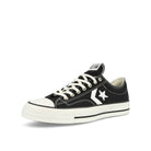 Converse Star Player 76 OX Black / Vintage White Low Top Sneakers  Close Up | Overkill